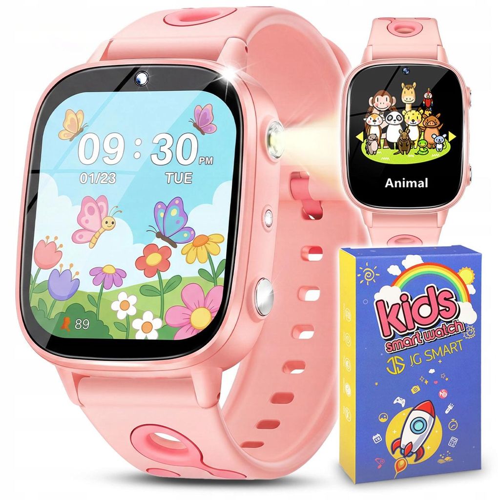 SMARTWATCH dla DZIECKA DZIECIĘCY ZEGAREK GRY NAUKA APARAT Zdjęcie produktu 