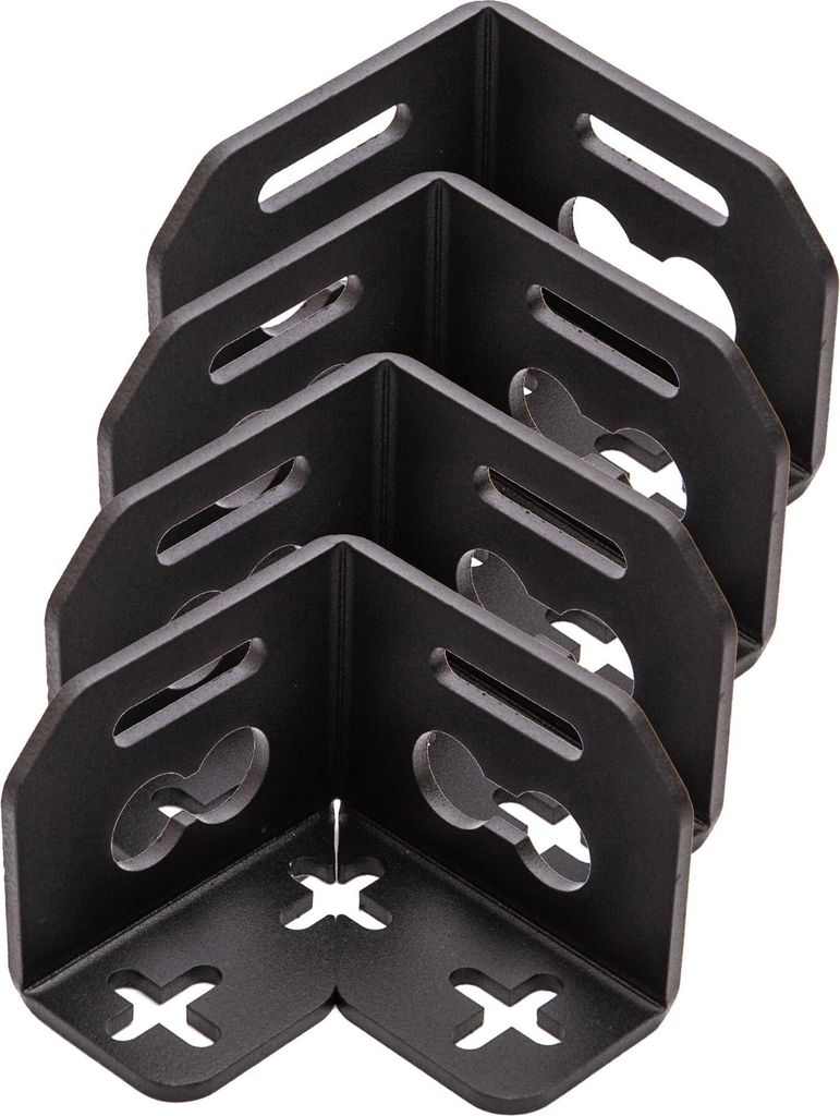 040 Parts, sada 4 ks hliníkových držáků na kufry (rohové) Obrázek produktu 