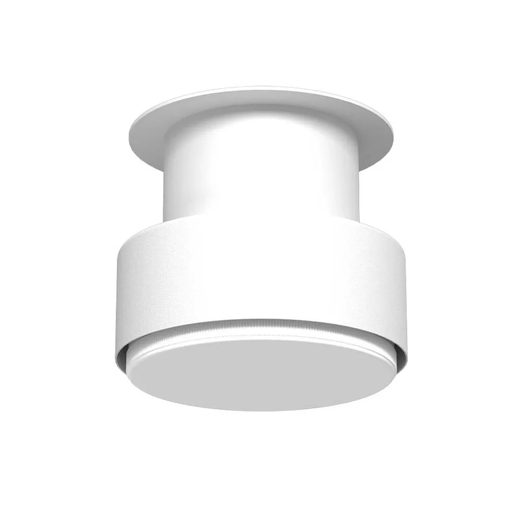 Spot en métal blanc ETNA IP20 1xGX53 dimensions 7x8x8 cm design épuré
