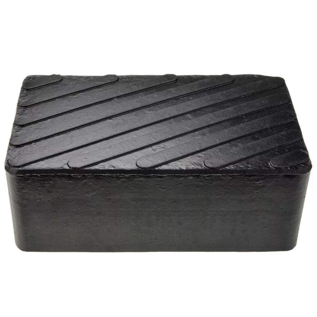 Gummiauflage Gummiklotz 200x113x72mm Gummiblock Hebebühne Produktbild 