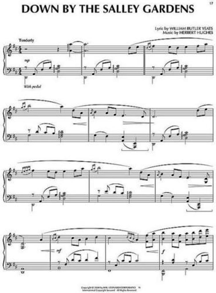 Celtic Coll For Solo Piano