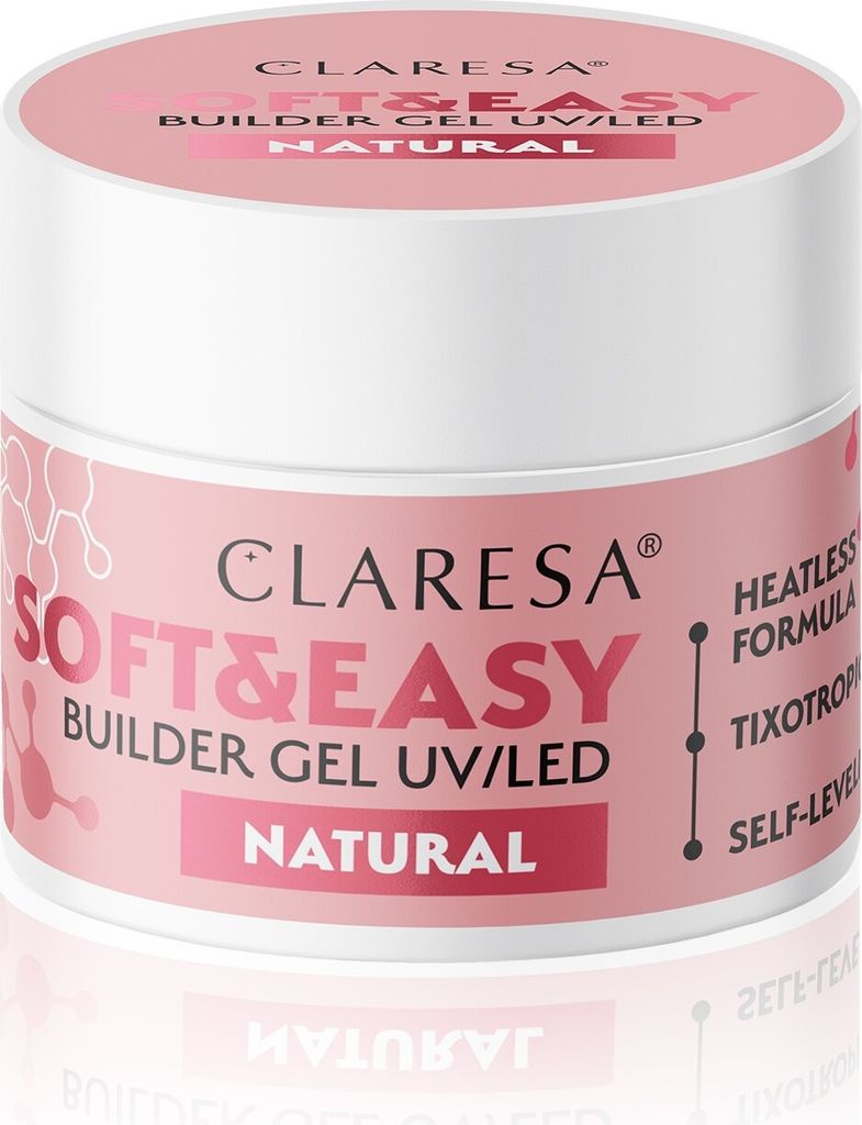 Claresa Soft&Easy Aufbaugel natur 12g