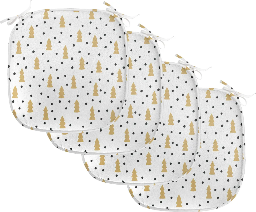 Imbottitura Sedie 40x40 con Lacci - Set 4 Pezzi Design Pino Natalizio