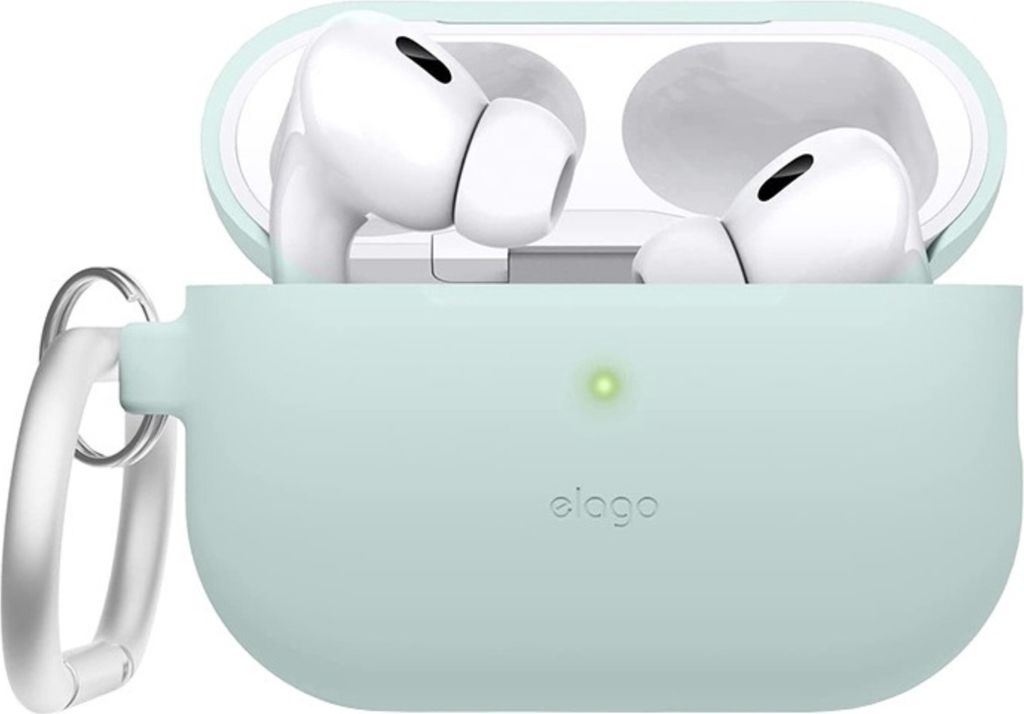 Elago Silikon-Hängehülle für AirPods Pro 2 Mint