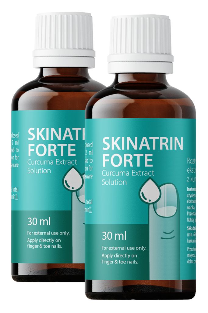Skinatrin Forte ekstrakt z kurkumy - 60 ml (2x 30 ml) Zdjęcie produktu 