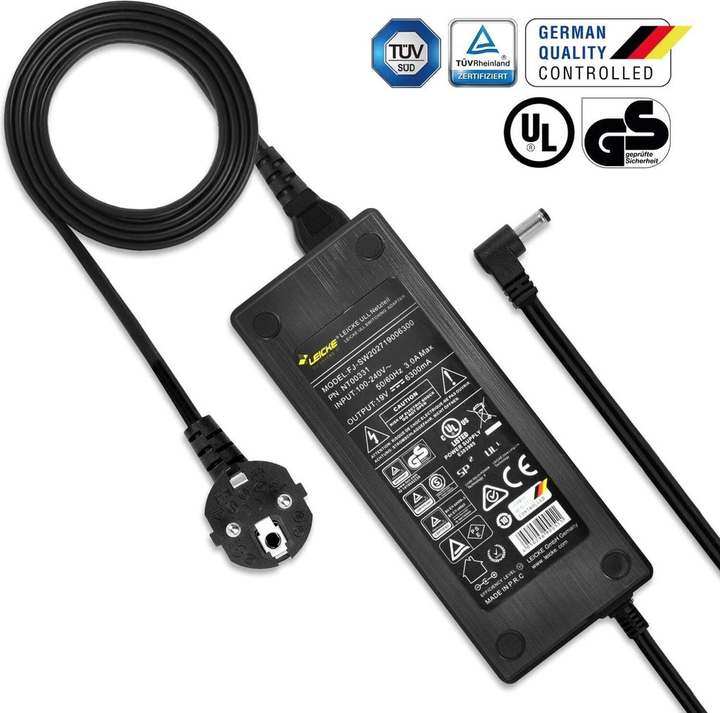 LEICKE ULL Netzteil 19V 6,32A/6,3A 120W | | kompatibel mit Produktbild 
