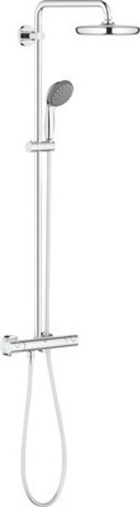 Duschsäule inkl. Thermostat GROHE Vitalio Start 210 chrom Produktbild 