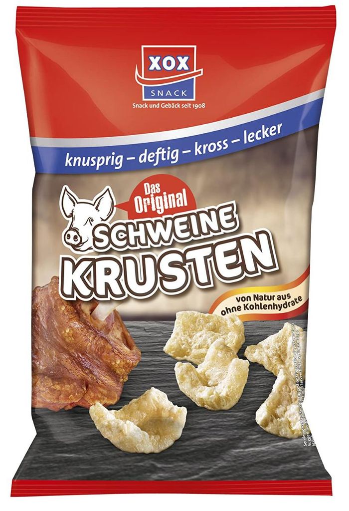 XOX Skórki wieprzowe smażone w głębokim tłuszczu 100g Zdjęcie produktu 
