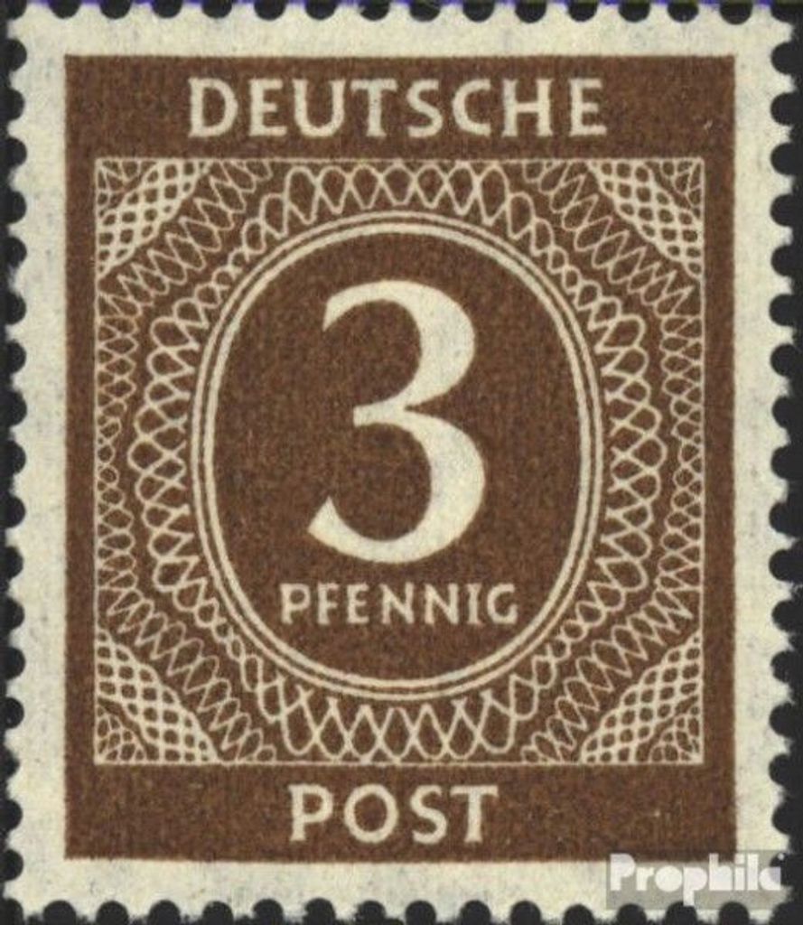 Briefmarken Alliierte Bes.-Gem.Ausg. 1946 Mi 913 gestempelt I. Kontrollratsausgabe