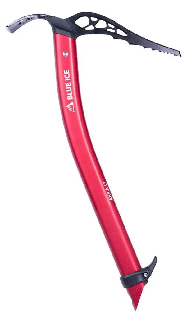 Piolet léger Akila Lt Adze Blue Ice 42 cm contre le poids en montagne