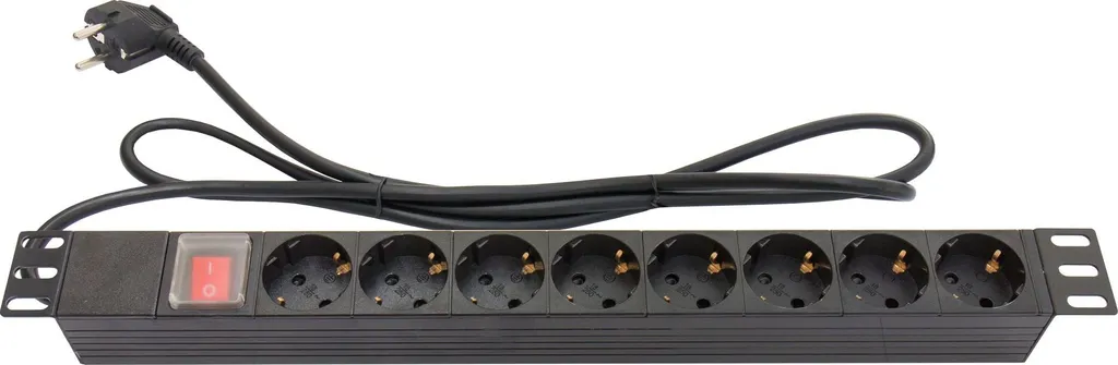 PDU 19 pouces 8 prises 16A châssis aluminium robuste Good Connections
