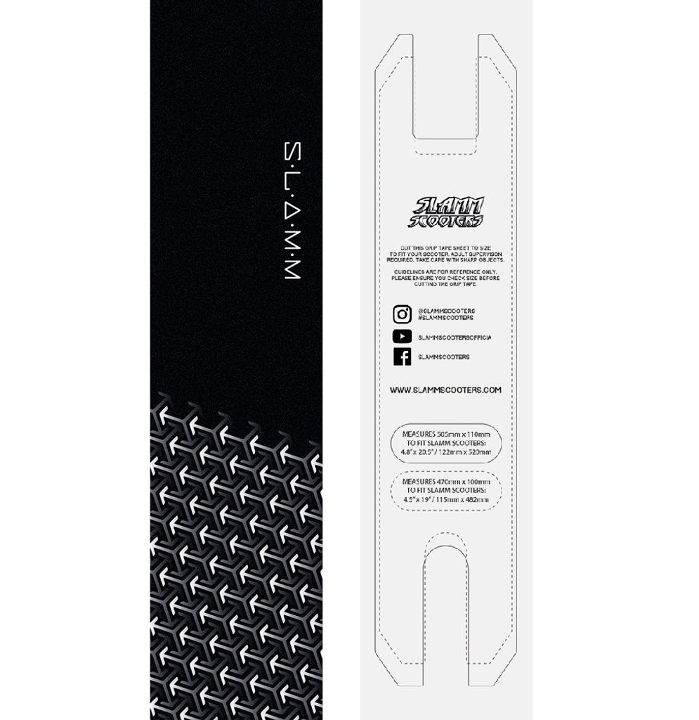 Slamm Stunt Scooter Griptape Arrow