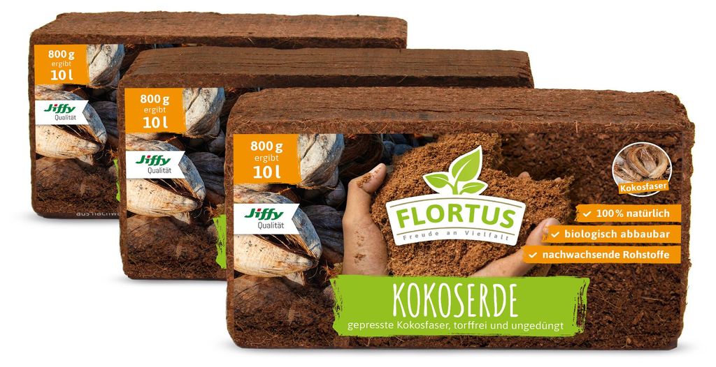 Artikelbild 7 von 'Kokoserde (800 g, ergibt 10 l)' aus der Kategorie Kokoserden