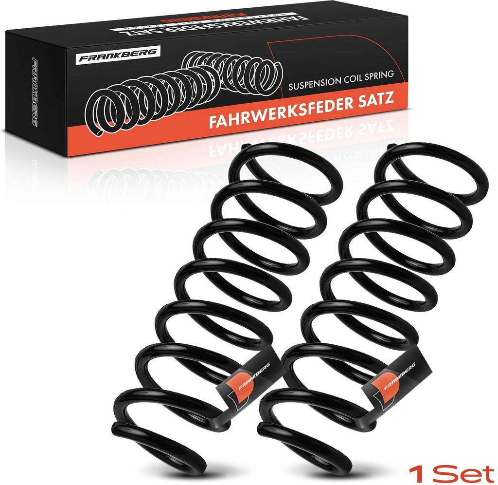 Frankberg 2x Fahrwerksfeder Hinterachse für Mazda 5 CR 2.0L 2005-2010