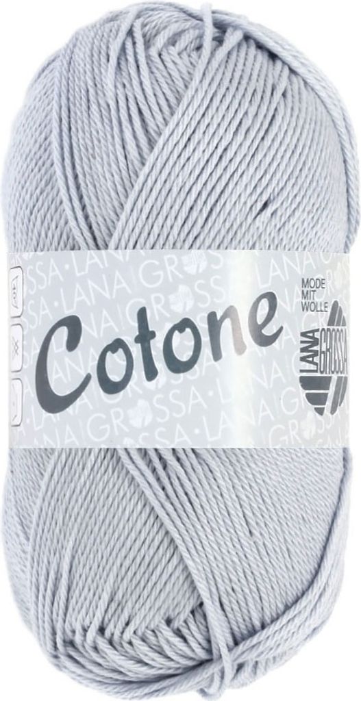 Lana Grossa - Cotone 0063 silbergrau