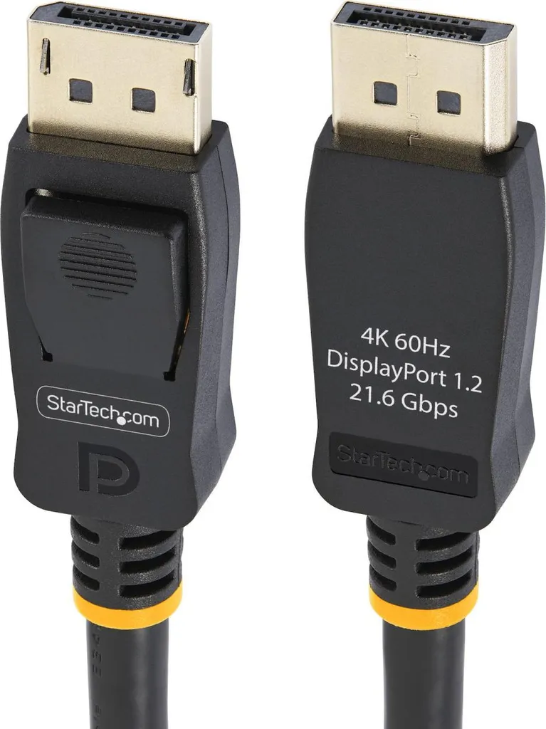 StarTech.com Cavo DisplayPort VESA da 2m - 10 Pezzi - Cavetto Display Port 1.2 4K 60Hz UHD, cavo monitor DP a DP, connettori DP con chiusure a scatto