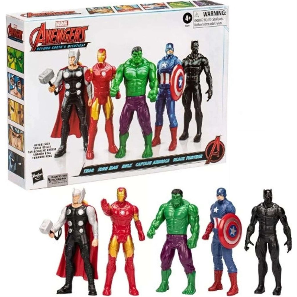 Marvel Avengers balenie 5 figúrok 15 cm Obrázok produktu 