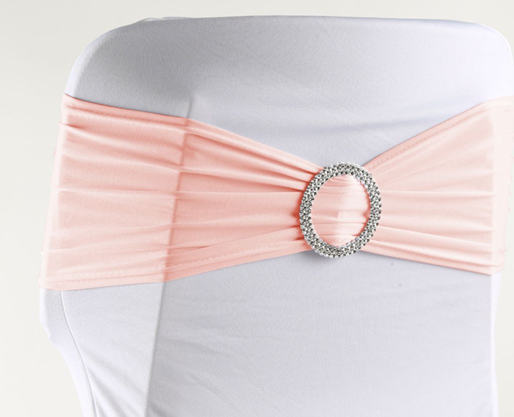 Stuhlschleifen Stretch, Apricot - elastische Produktbild 