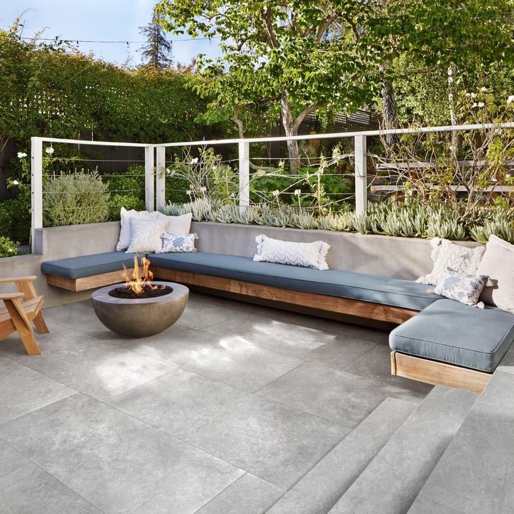 CASA39 Fliesen Steinoptik Grau 100x100 cm Ragno Richmond