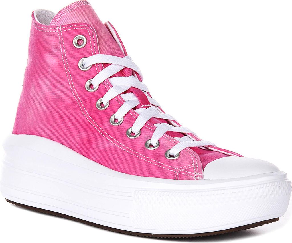 Converse All Star Move A11817C in Pink Weiß für Kinder – 5 UK - 38 EU - 5.5 US / Pink White