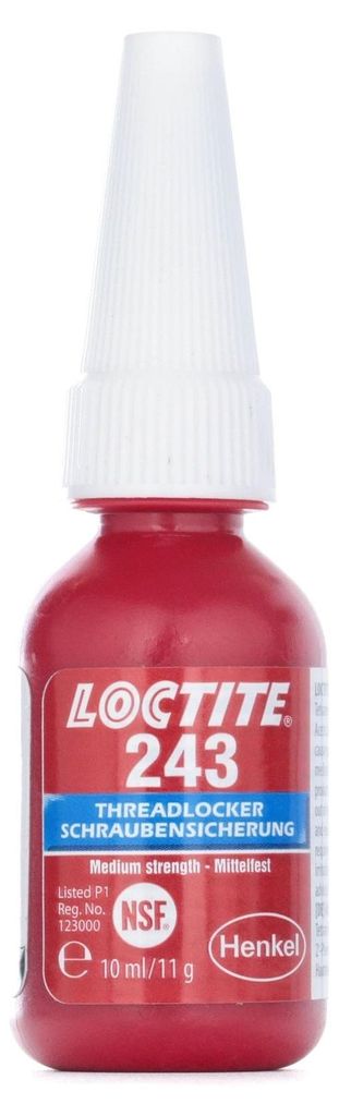 Henkel Schraubensicherung 10ml mittelfest 243 Loctite - 1335840