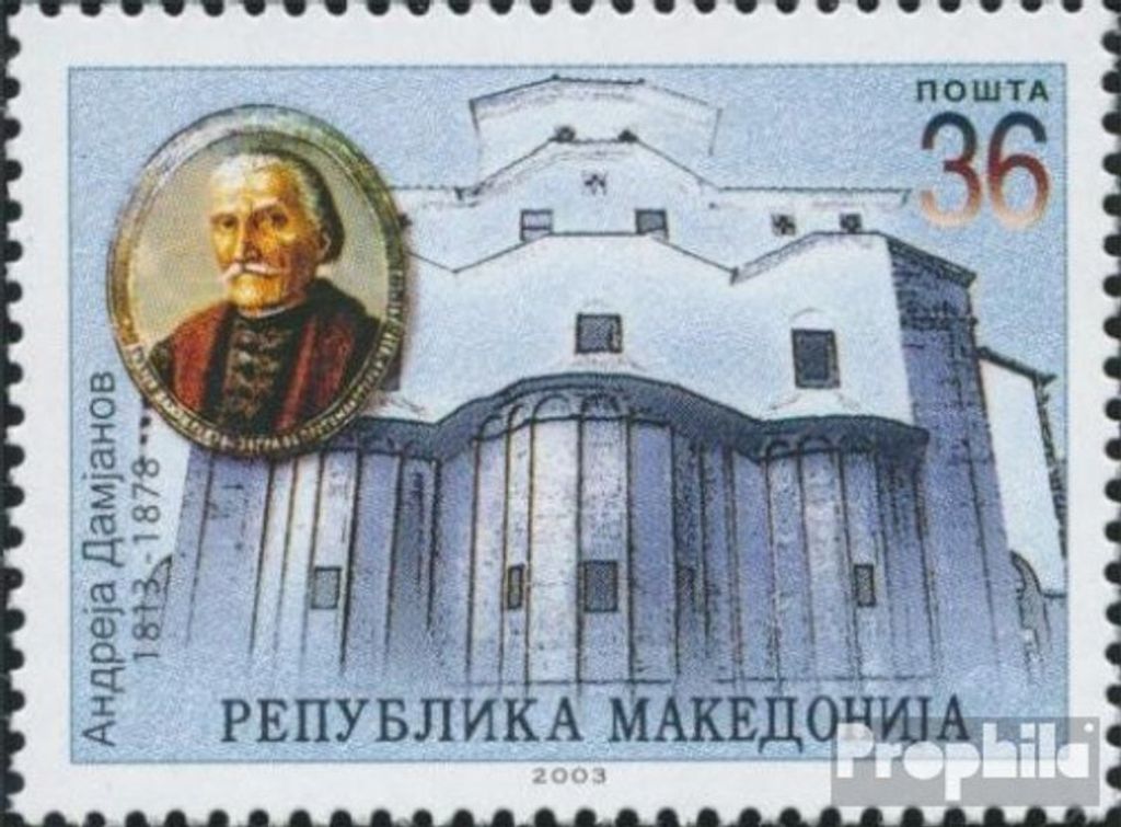 Briefmarken Makedonien 2003 Mi 272 (kompl.Ausg.) postfrisch Sondermarken