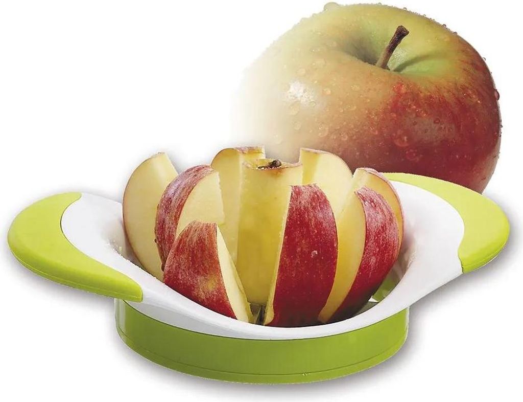 Ibili Apfelschneider - 8 Stück, Obstschneider mit Edelstahlklingen