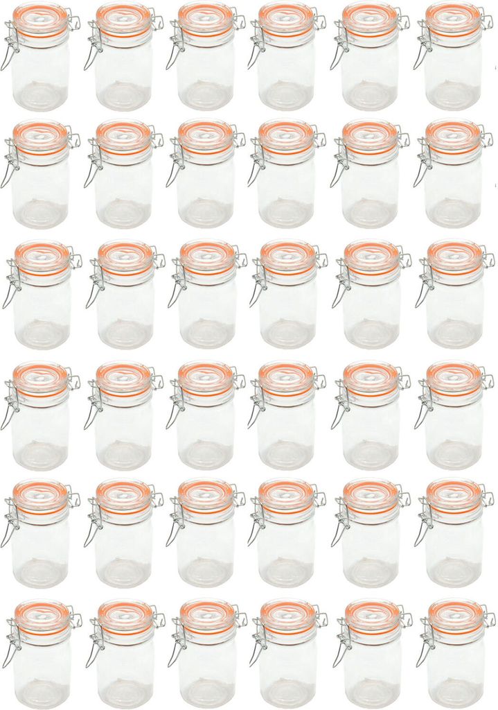 Sklenice na zavařování s kovovým uzávěrem, 250 ml – sada 36 Obrázek produktu 