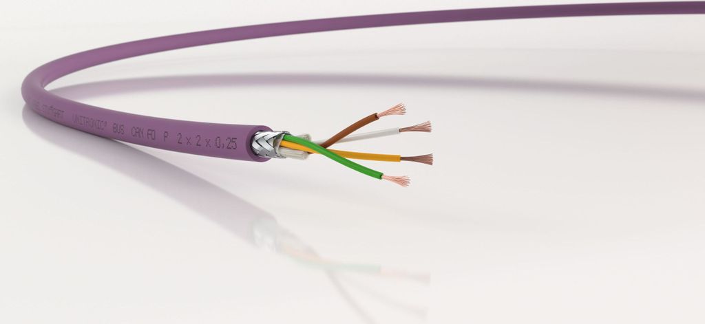 10 Meter Lapp 2170273 Unitronic BUS CAN FD P Busleitung 2x2x0,25 mm² geschirmt I hochflexible Schleppkettenleitung I Ölbeständig I UV-beständig...