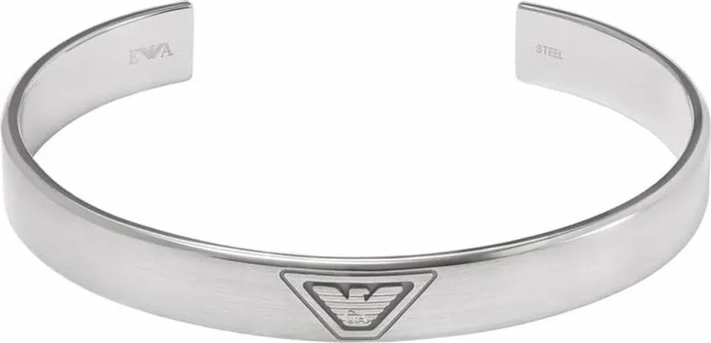 Bracciale da uomo Emporio Armani in acciaio inossidabile