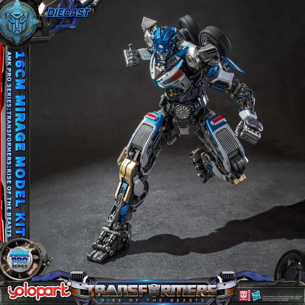 Figurine Mirage Transformers ultra-articulée 16 cm sans montage dur