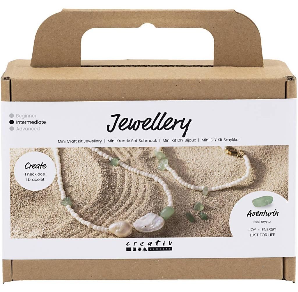 Creativ Company 977679, Schmuck-Bastelset für Kinder Produktbild 