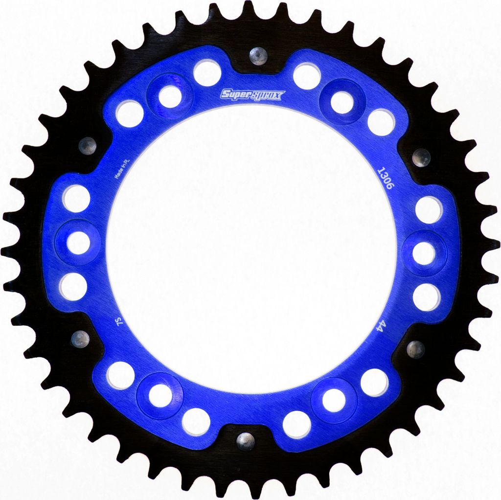 Stealth-Kettenrad Supersprox 530 - 44Z (blau) RST-1306:44-BLU|ID 134,0 LK 160,0 6-Loch
