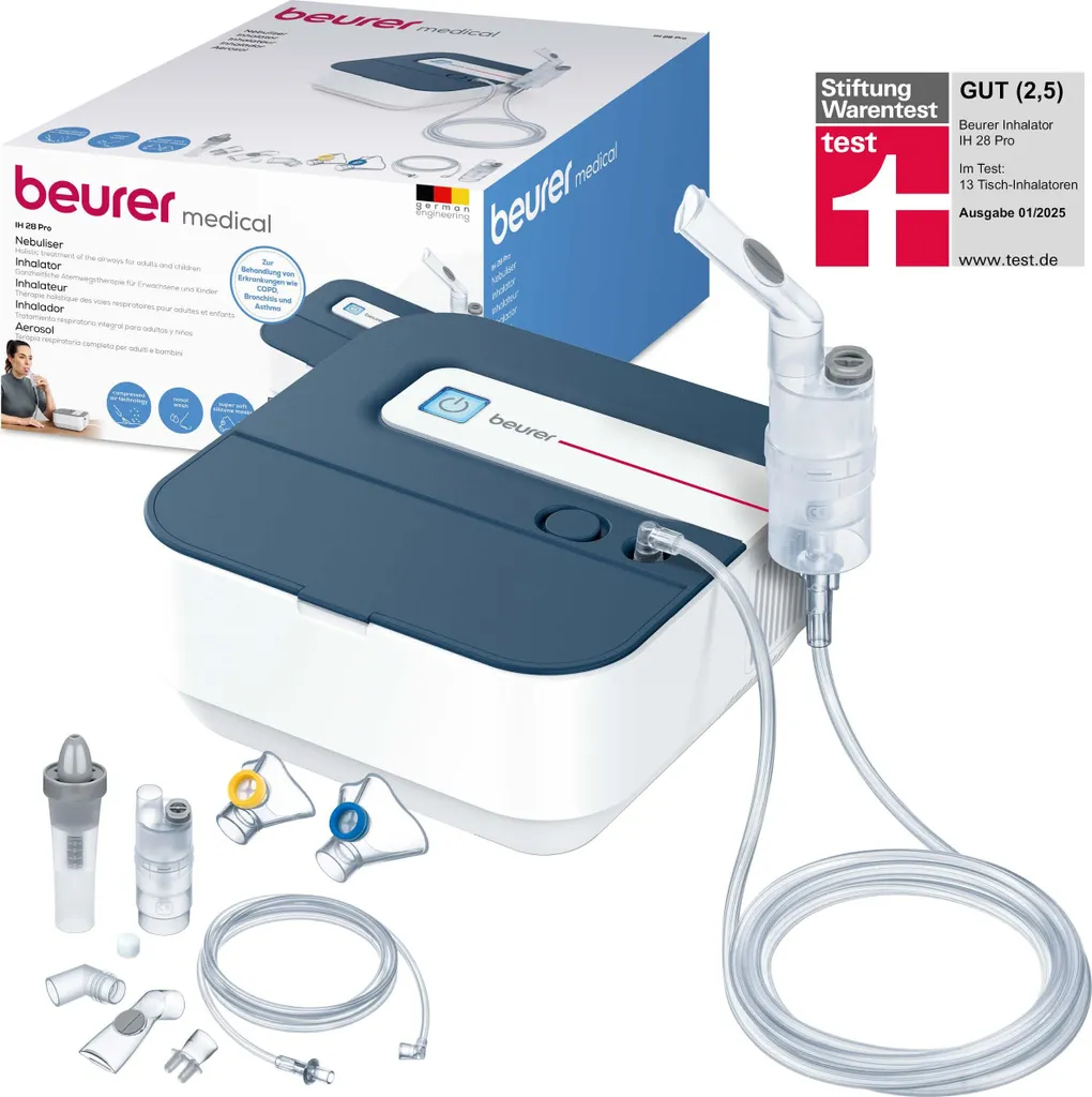 Inalatore Professionale Beurer IH 55 | Performance 0.35ml/min Respiro - 21