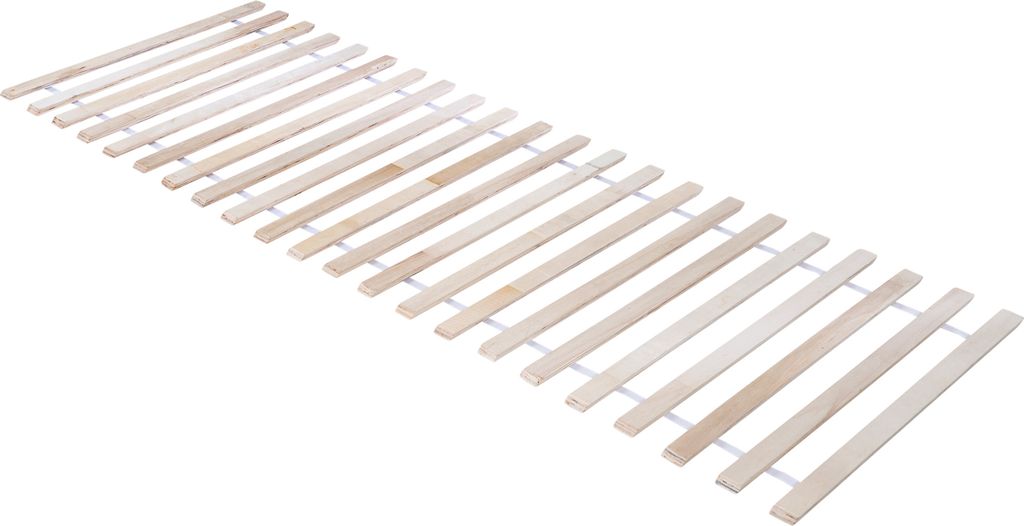 roba Roll-Lattenrost für Montessori Bodenbetten & Hausbetten 90 x 200 cm - Lattenrost aus unbehandeltem Naturholz