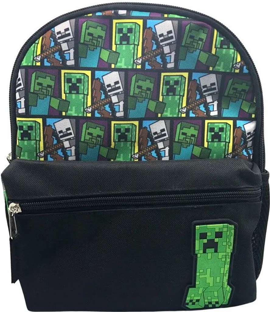 Sac à dos Minecraft léger 30 cm - Confortable avec bretelles rembourrées