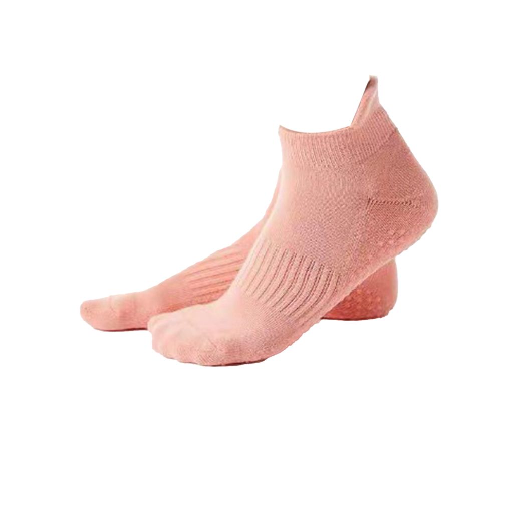1 Paar Yoga-Socken, elastisch, Schweißabsorption, Feuchtigkeitsentfernung, Fuß, Baumwolle, Rückseite hoch, Yoga-Socken für den Alltag