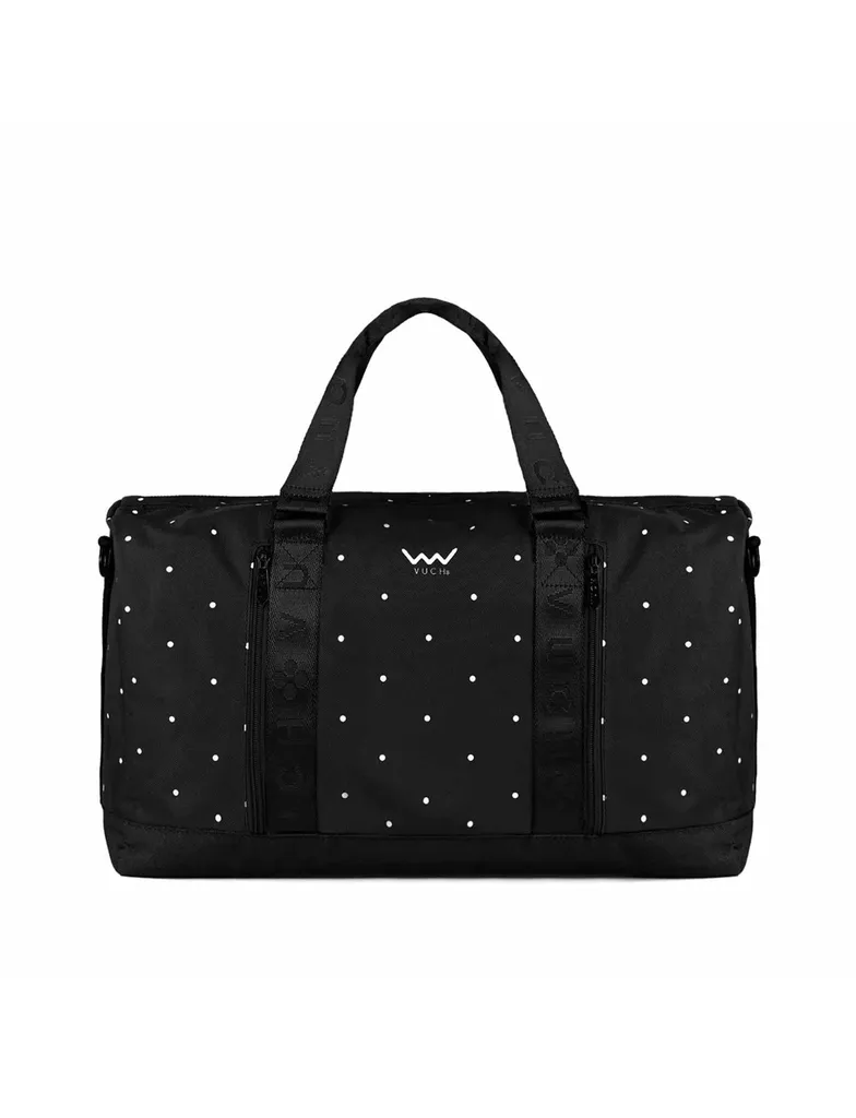 Sac de voyage pour femme Vuch Fatima noir élégant et grand format