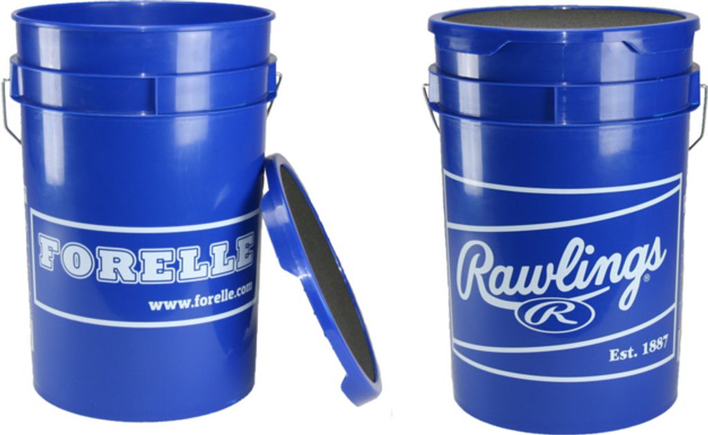 Forelle/Rawlings Baseball Softball Ball Bucket w/ Snap-On Obrázek produktu 