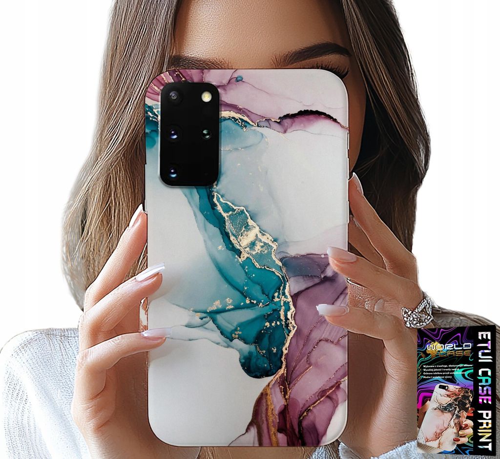 Etui Für Samsung Galaxy S20 Plus - Elegantes Marmoriertes Modisches Damenetui