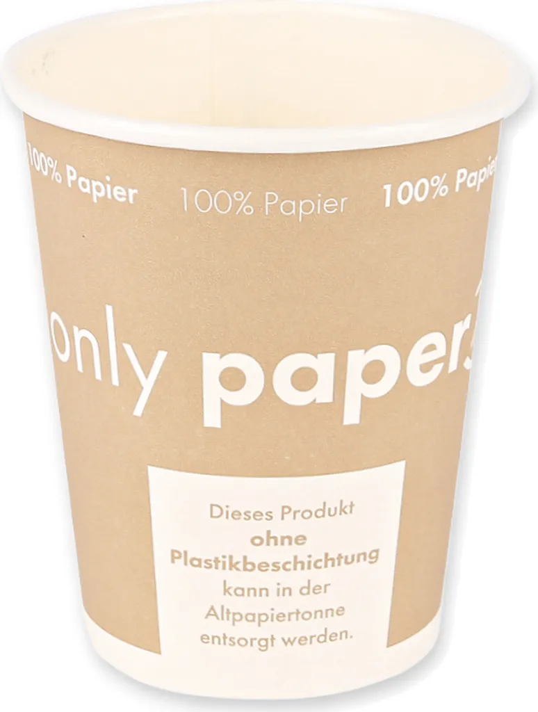 NATUREStar 4039123 Gobelet Café Only Paper 300ml 12oz ø 90mm en Carton