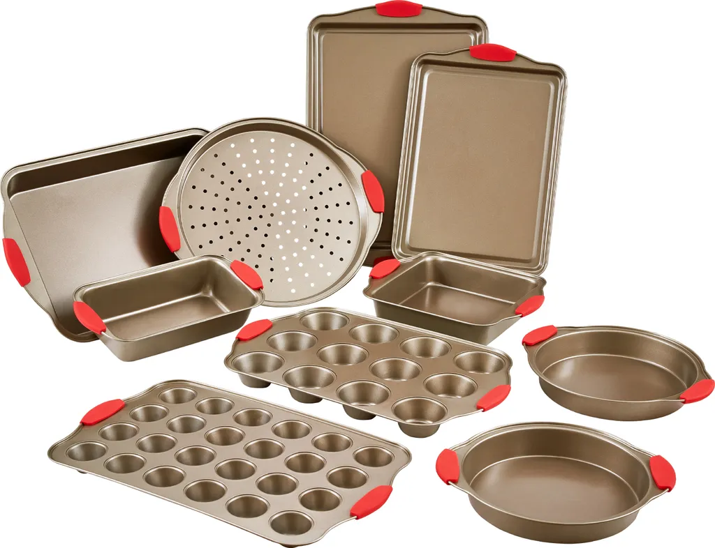 SucceBuy Set 10 Teglie da Forno Antiaderenti Acciaio Carbonio Offerta