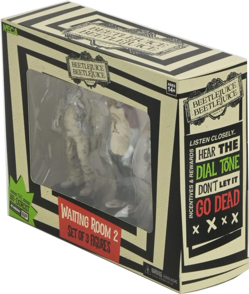 Figurines Beetlejuice NECA Pack de 3 Spaceman et Winner 18cm - 3
