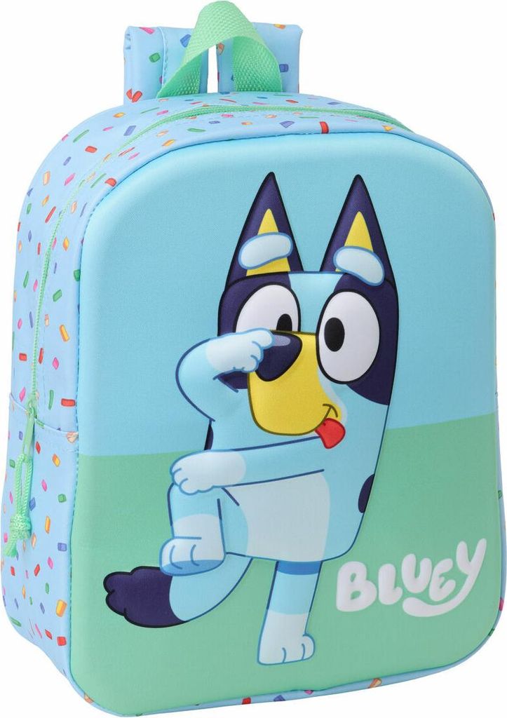 Schulrucksack Bluey Blau 22 x 27 x 10 cm