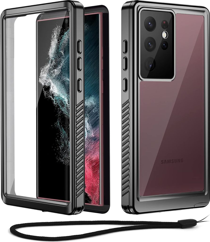Wasserdicht Hülle für Samsung Galaxy S22 Ultra, IP68 Produktbild 