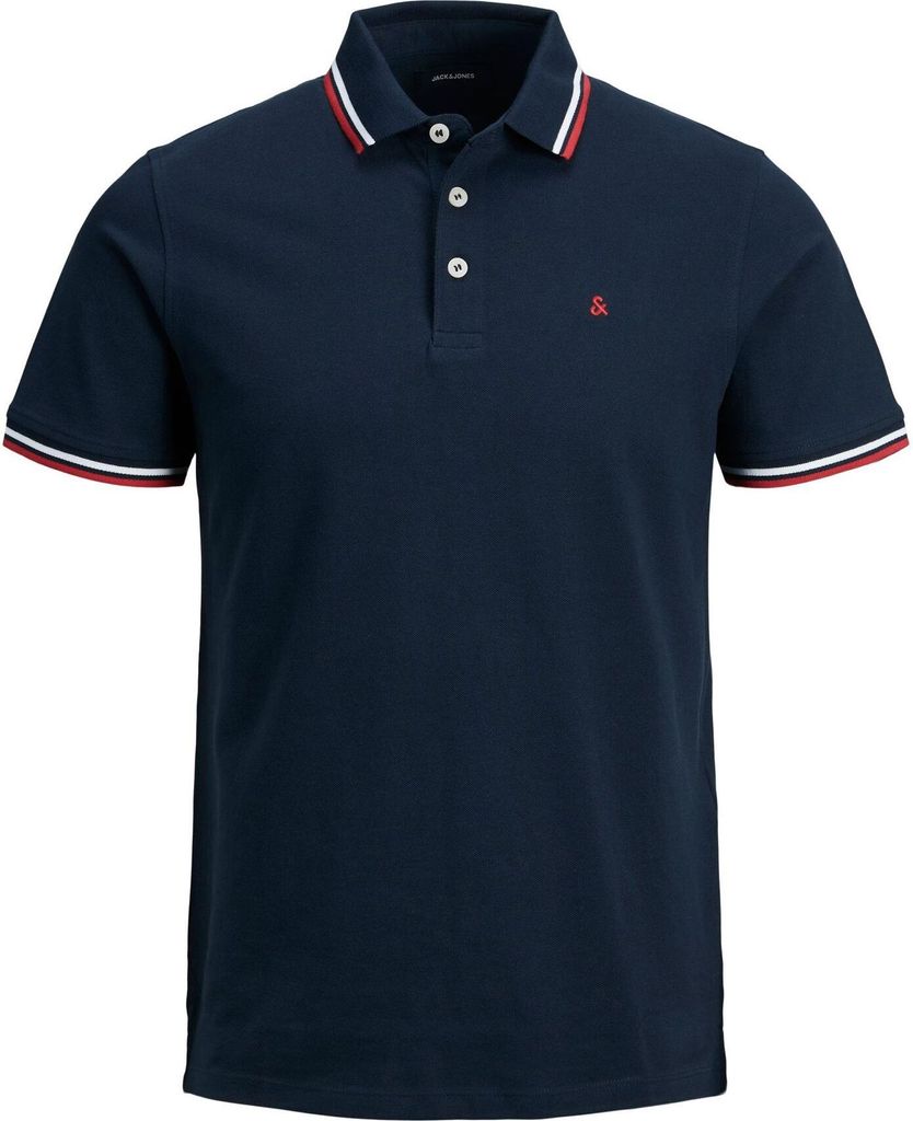 Jack & Jones polo polo polo polo polo JJEPAULOS POLO manica Immagine del prodotto 