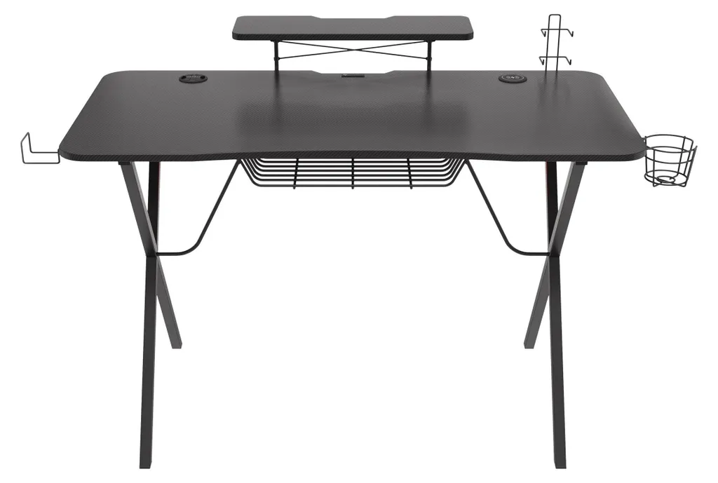Bureau Gamer Genesis Holm 300 RGB Noir - Table de Jeu 120cm Ergonomique - 4