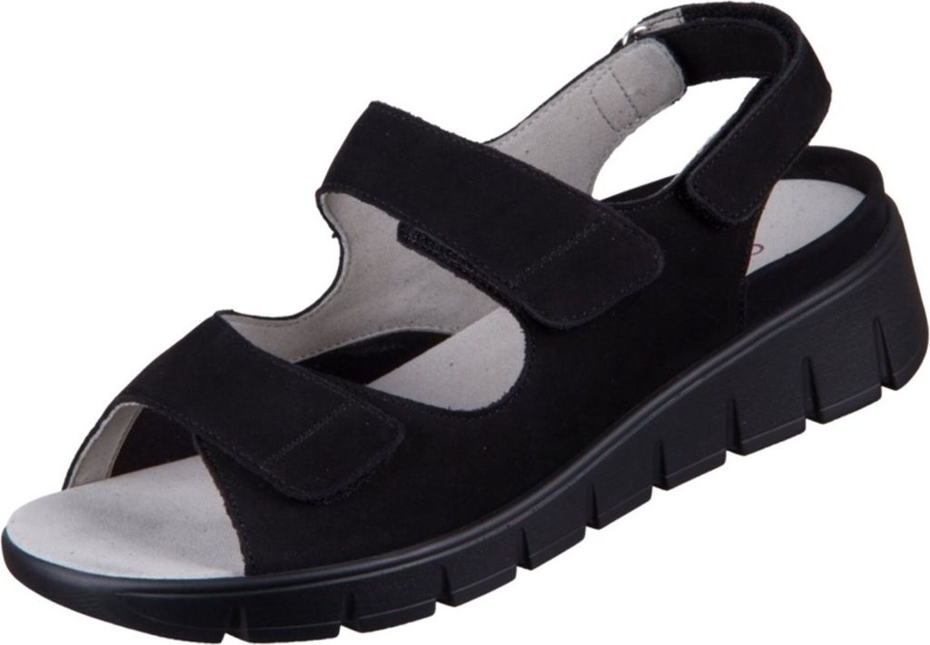 Waldläufer K-Adea Sandale Schwarz in Gr. 39