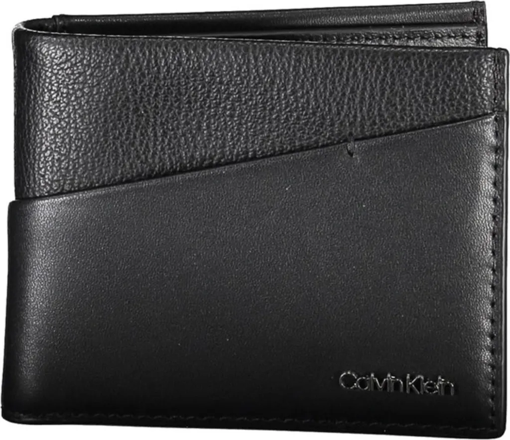 Petit Portefeuille Bifold Calvin Klein K50K510595 – Portefeuille en Cuir