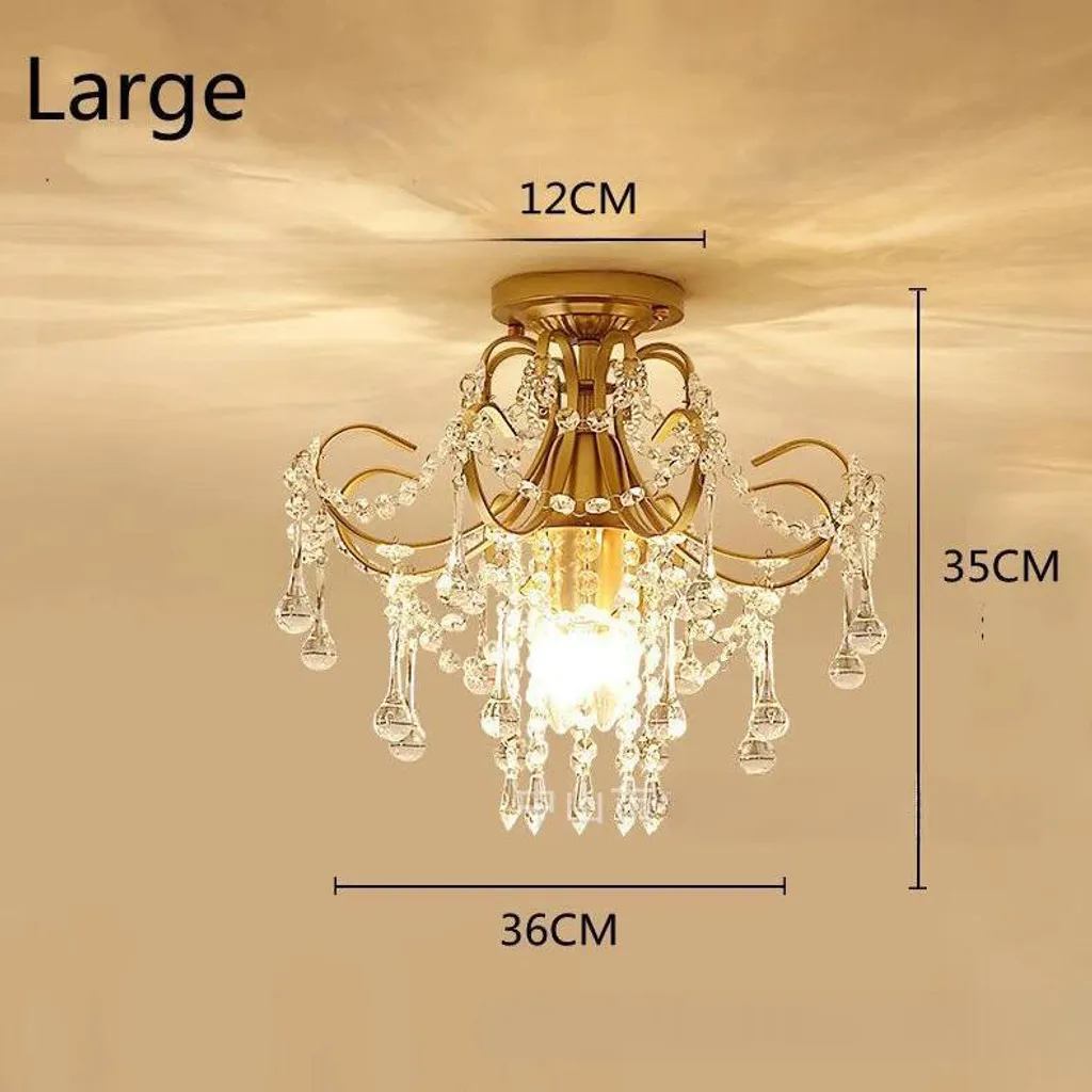 Lustre LED Design Moderne Éclairage Chaud en C Basse Consommation 60cm - 2